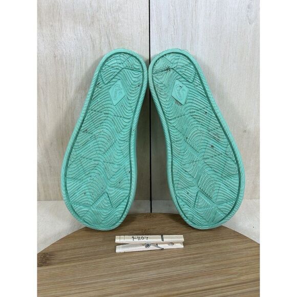 Chaco Chillos Green Casual Sandal Slides Junior Size 5 - Picture 7 of 7